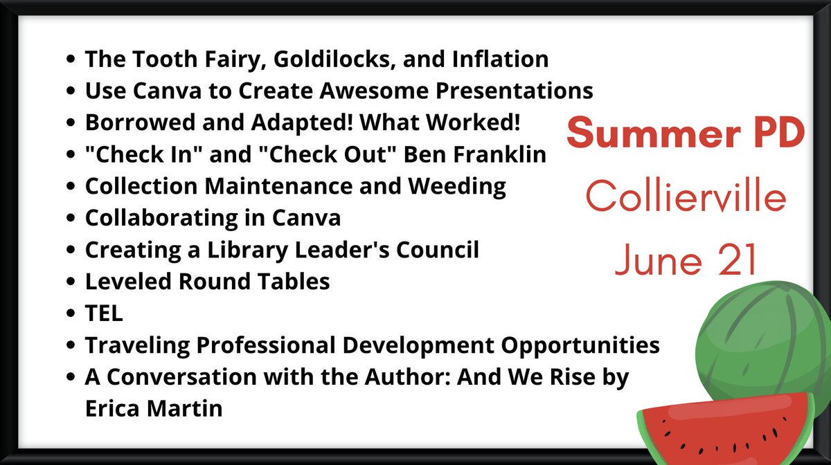 TASLTN's tweet photo. We'll see you at Collierville High School Tuesday for #TASLSummerPD! @EricaEditor @JborenJennifer @BalducciAmy @CHSDragons #linkinbio https://t.co/UGkbEIUyn6