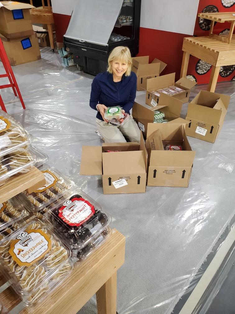 Getting things ready for the start of #iddba2022 tomorrow! Be sure to stop by and see the finished creation and how Sara Lee Frozen Bakery is Baking your job Easier at booth 5143.