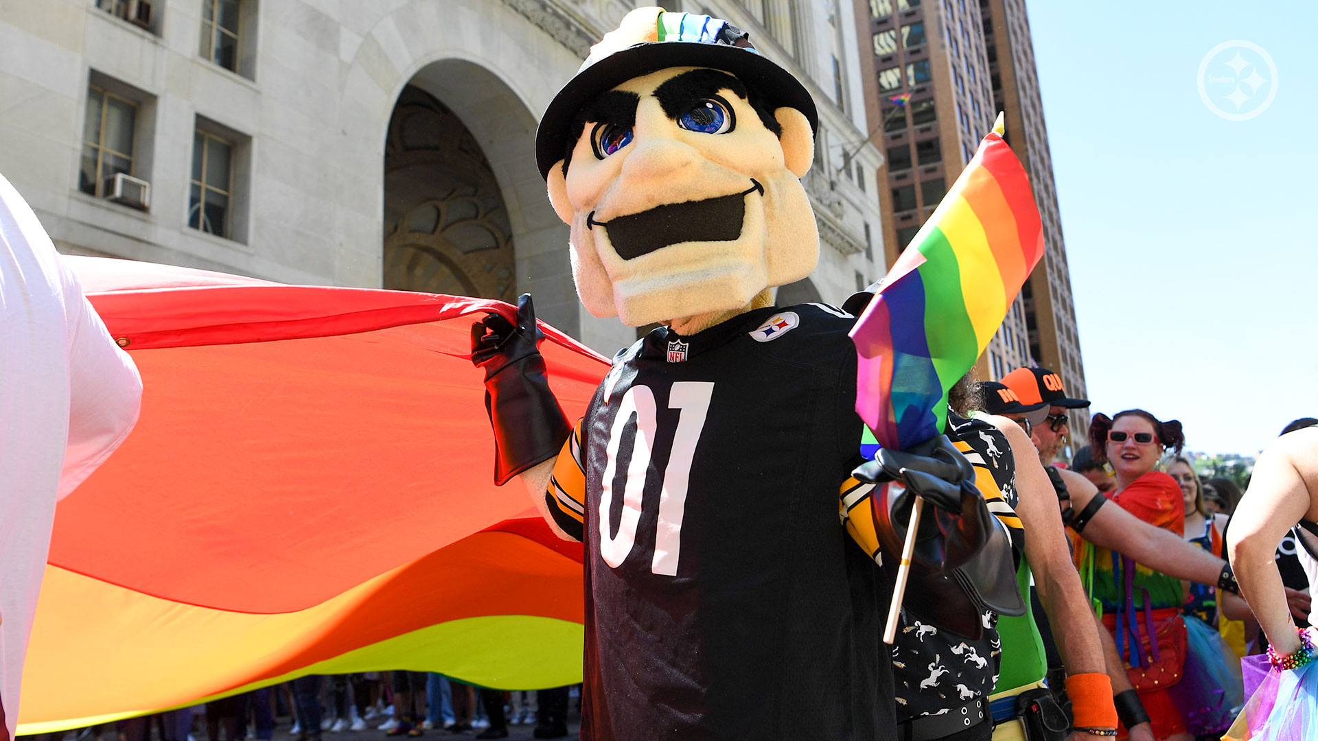 Steelers Community Relations on X: "To help kick off Pride Month, our staff  joined the Pittsburgh Community by marching in the Pride Revolution Parade.  🏳️‍🌈 https://t.co/E6Du493nuO" / X