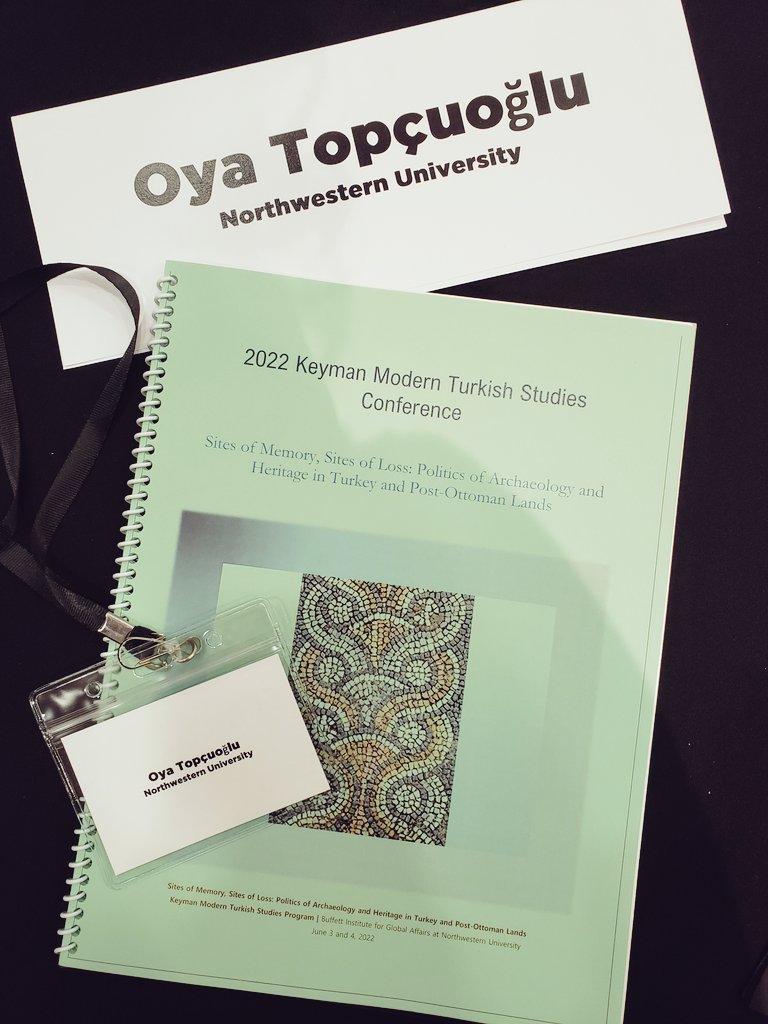 First conference post-baby. Feels good to be on familiar ground. #keymanturkishstudies @BuffettInst @NorthwesternUni