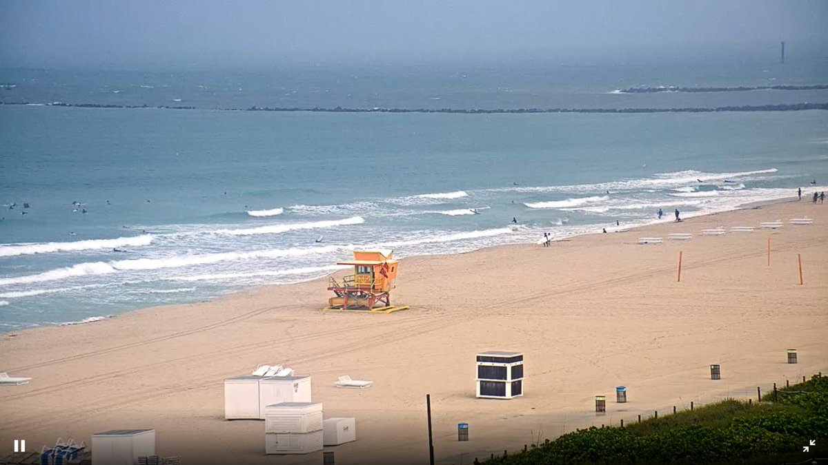 JackLinFLL's tweet photo. South Beach looking nice! #SurfsUp #FLwx #TropicalCycloneOne 

https://t.co/KTxx1igKOj https://t.co/SR0n6Qcfwu