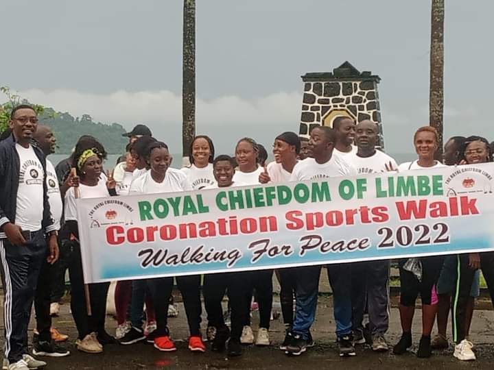 LimbeChiefdom's tweet photo. #LimbeCoronation

CORONATION SPORTS WALK ON LIMBE'S STREETS

Sports Walk ahead of the coronation of HM Ikanea John Elufa Manga Williams as Paramount chief of Limbe, kicked off this morning led by hostesses. 

Official Program June 8-12,2022. https://t.co/L38zsN0ETp https://t.co/CPEjdm1RMh