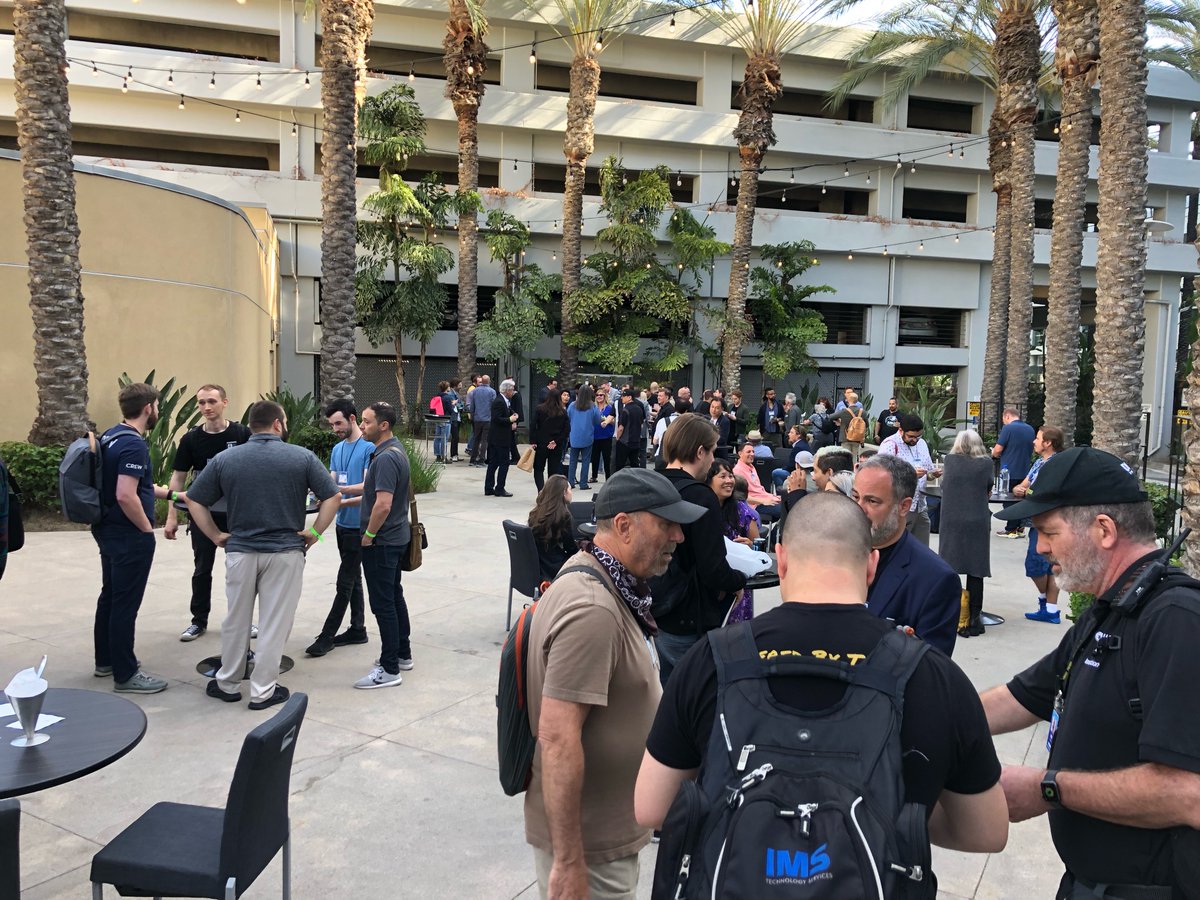 AESorg's tweet photo. We had a great turnout at the #AESorg #AudioEducators Reception last night at the AES Academy at The #NAMMShow 2022
Join us for two more days of audio education, starting at 10am

https://t.co/eRvbIrl7lz

#proaudio #audioengineer #audioengineers #audioengineering https://t.co/Hbjy2lEDrw