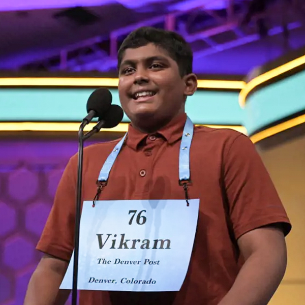 hexco's tweet image. Congratulations, Harini, on a well-deserved and hard-earned victory! 🏆 We have thoroughly enjoyed watching you accomplish this dream. Vikram also showed an irrefutable testament of deep word knowledge. We applaud you!🐝🎤🎉 #SpellingBee2022 #spellingbee #Spelling