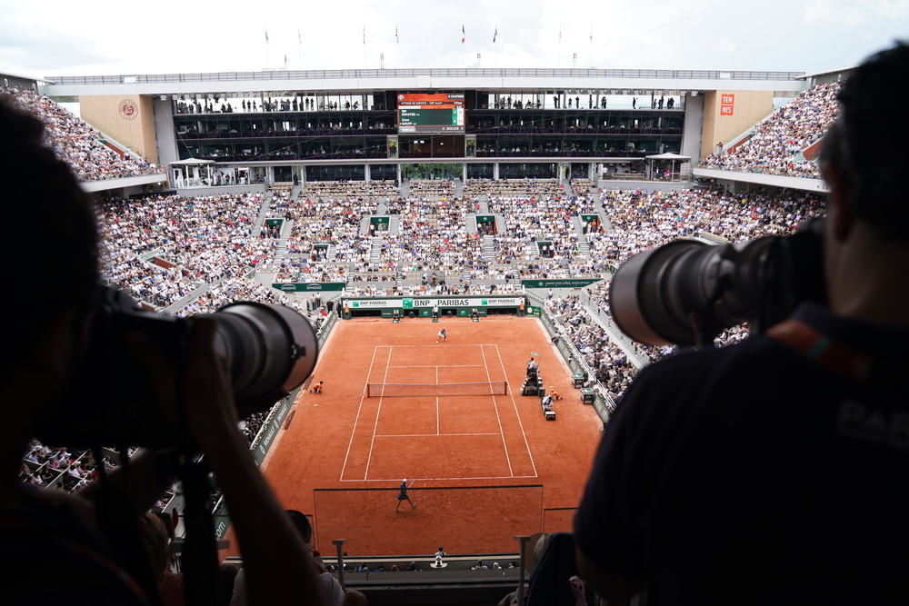 rolandgarros's tweet photo. A day to remember 🙌

#RolandGarros https://t.co/LoN445sPUg
