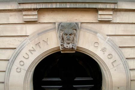 hmaddison's tweet photo. @Cmdr_Hadfield Similar to the "county gaol" sign in Nottingham UK 😆 https://t.co/zctBrx9PFG