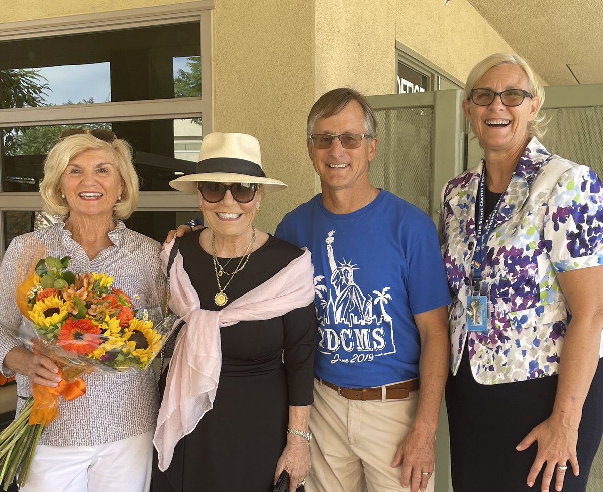 Dolanequip's tweet photo. Hey PDCMS Panthers- it’s official, the MPR is now called the Sallie Fraser Forum for the Arts. Thank you to all who helped us mark this wonderful event. Shout out to the Foods class for the reception and Dance for the entertainment. ROAR! #pdcmspride #dsusdpride #pdcmspanthers https://t.co/IZ5t0r2zNr