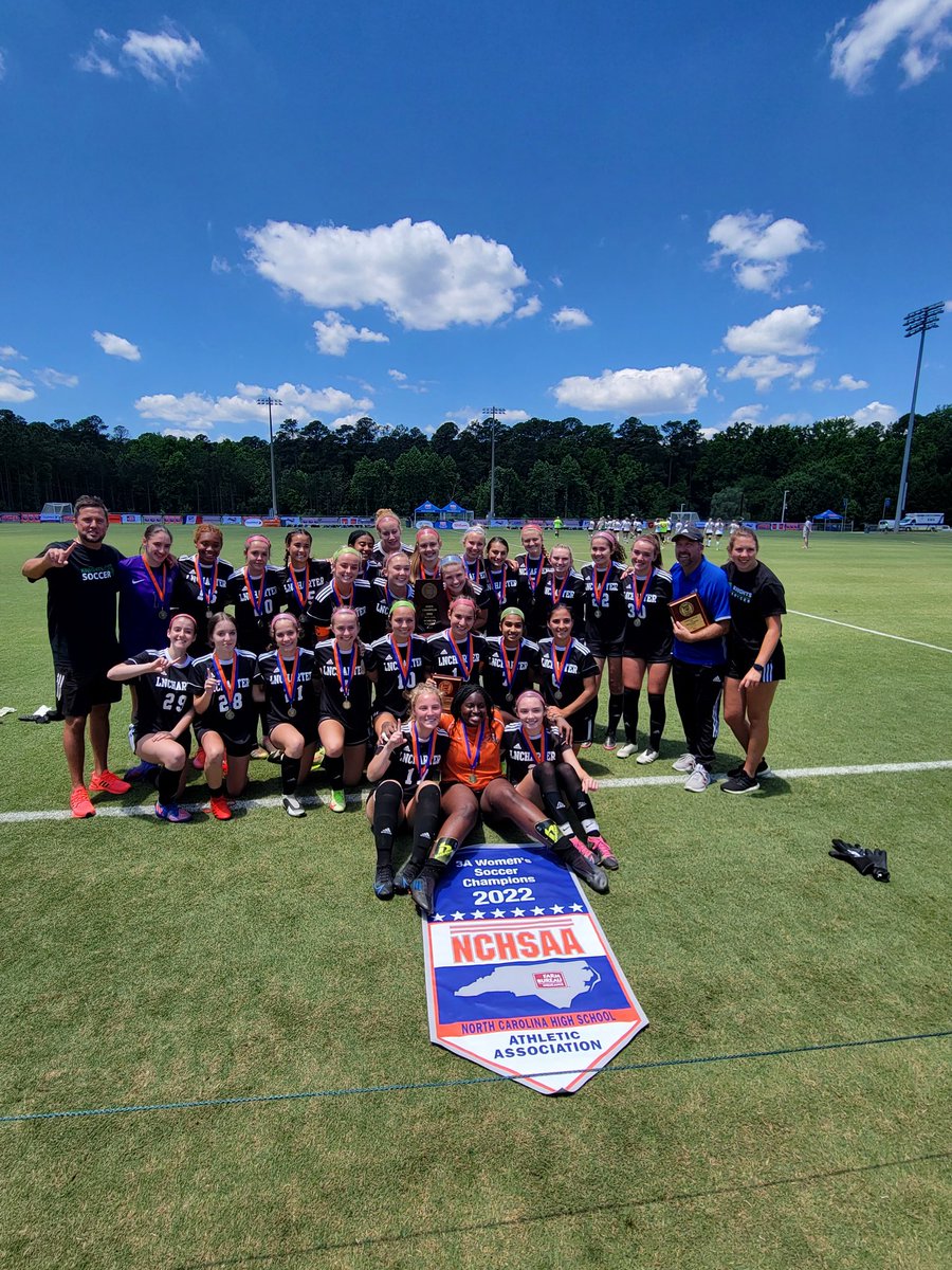 2022 #NCHSAASOC 3A State Champions! Congratulations ladies on an amazing season! #LNCpride