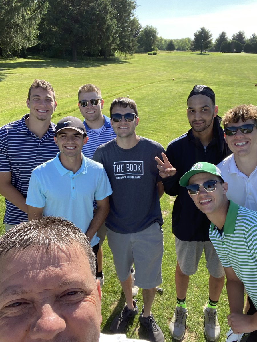Golf with Groom and Groomsmen was awesome this morning!  Congrats Clay!