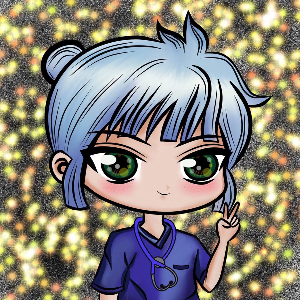 polengforme's tweet photo. I named my Nurse NFTs after my real friends who are nurses. Told them I will treat whoever sells 😊. #nursenft #nft #nurse  #metaverse https://t.co/j8gA6OKNFY
