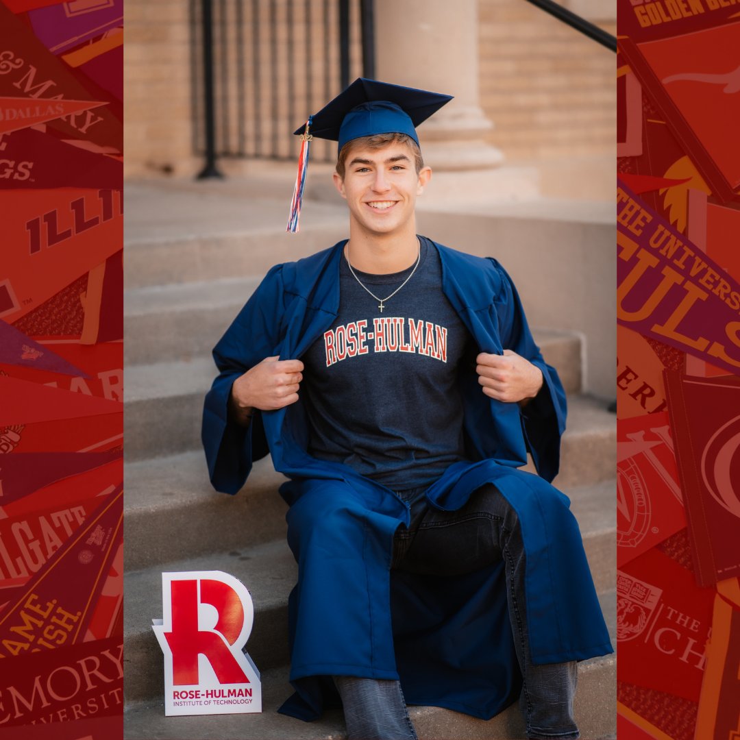 KDCollegePrep's tweet photo. Hats off to Connor! This fall, he will attend the Rose-Hulman Institute of Technology. He says he chose this school because it is "one of the best engineering schools in the country." We know you'll make a great engineer! #RHITbound #FightinEngineers #GoRose https://t.co/2TMCfmJgC6