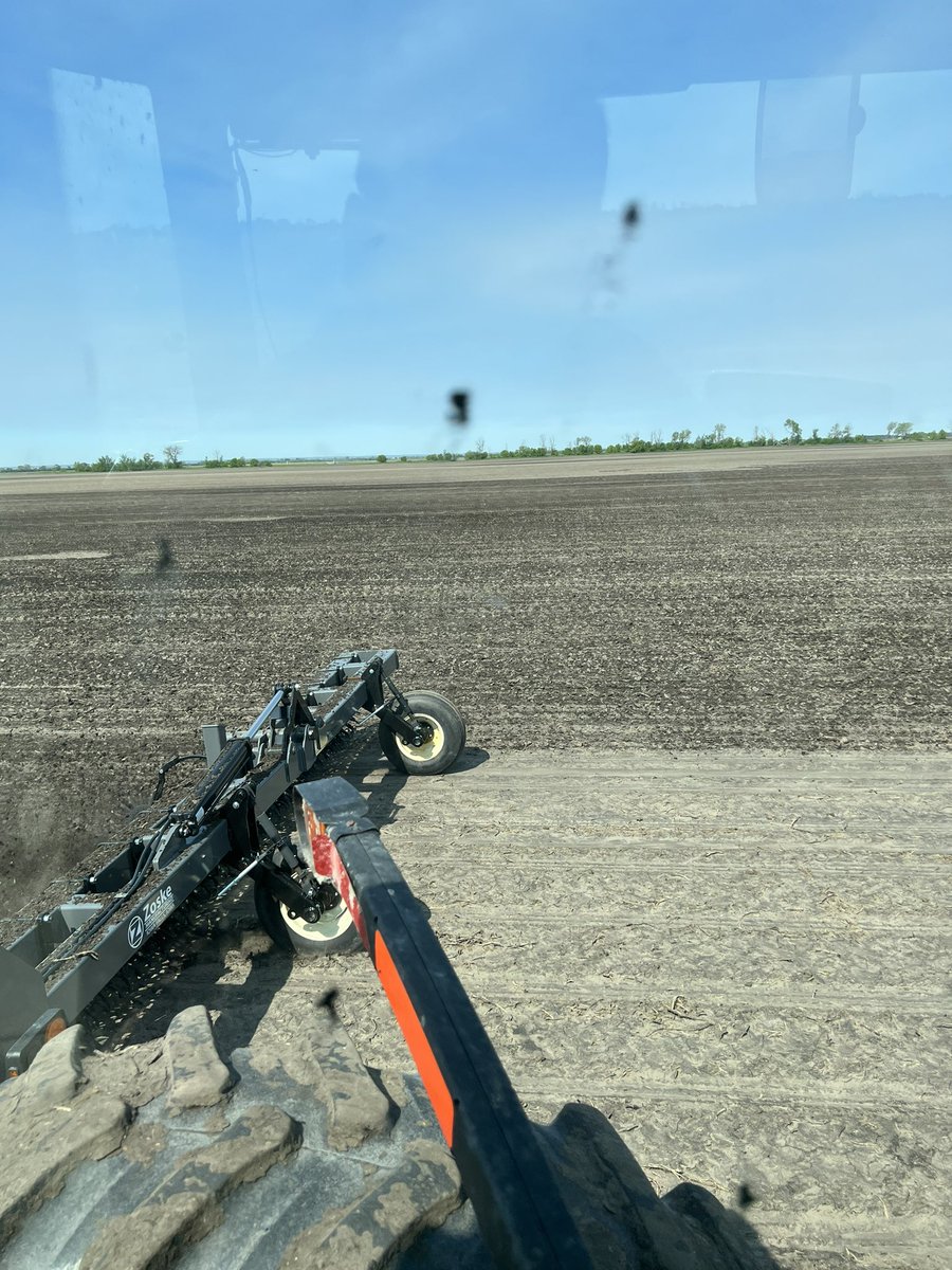 Just doing out here doing some hoeing #plant22