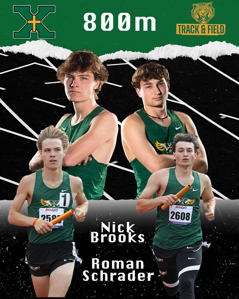 StXTigersXCTF's tweet photo. Roman Schrader 5th place in the 800m - 1:58.48
Nick Brooks 9th place - 1:59.45
#stxtf #wearestx #stxxc #leavenodoubt #belong https://t.co/WFmLgzCFZI