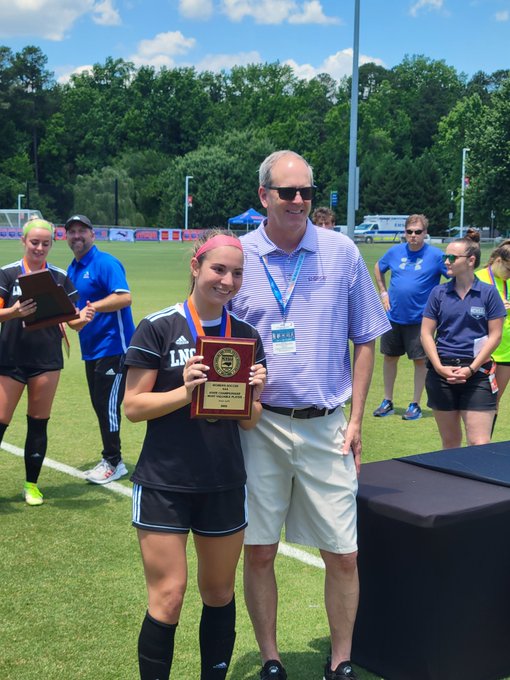 Lake Norman Charter's Eliza Rich was #NCHSAA 3A state championship MVP as her team won its second straight state title.

Our story: charlotteobserver.com/sports/high-sc…