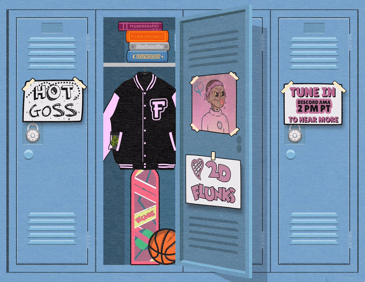 Flunks_HotGoss's tweet image. Rumor has it, there’s a new student on campus… have you seen them wandering the halls? @flunks_nft #FlunkFam #LetsFlunkingGo #2D