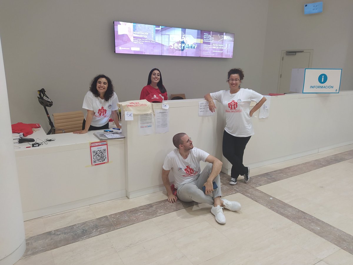 Se a <a href="/MAKERSGALICIA/">Maker Faire GALICIA</a> ten a mellor equipa de voluntari@s, dise e punto :)