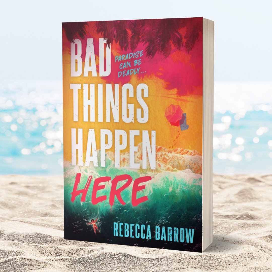 A perfect island. A dark secret. Didn't you know? Bad Things Happen Here.  🌊

The hottest thriller of the summer, #BadThingsHappenHere by @rebeccakbarrow is out June 28th! 🩸

lnk.to/badthingshappe…