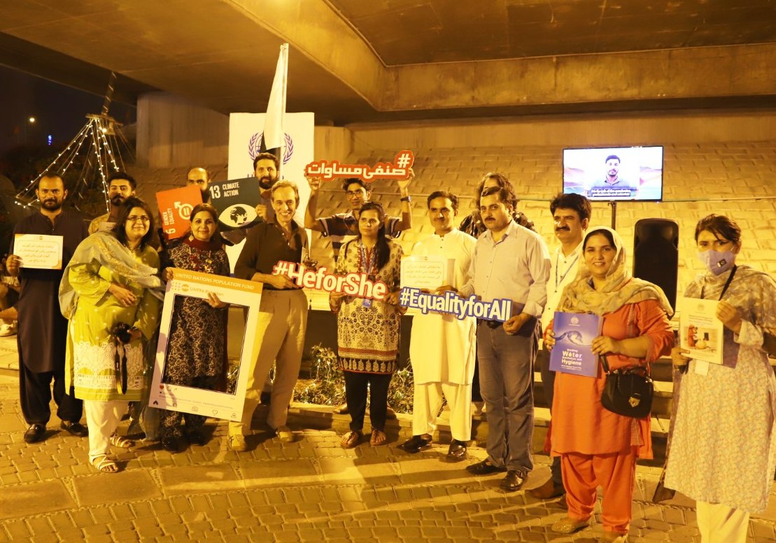 UNinPak's tweet photo. One UN in Pakistan for #OnlyOneEarth at the #LahootiMelo2022 celebrating the #LivingIndus. https://t.co/EP9uuQUVHY