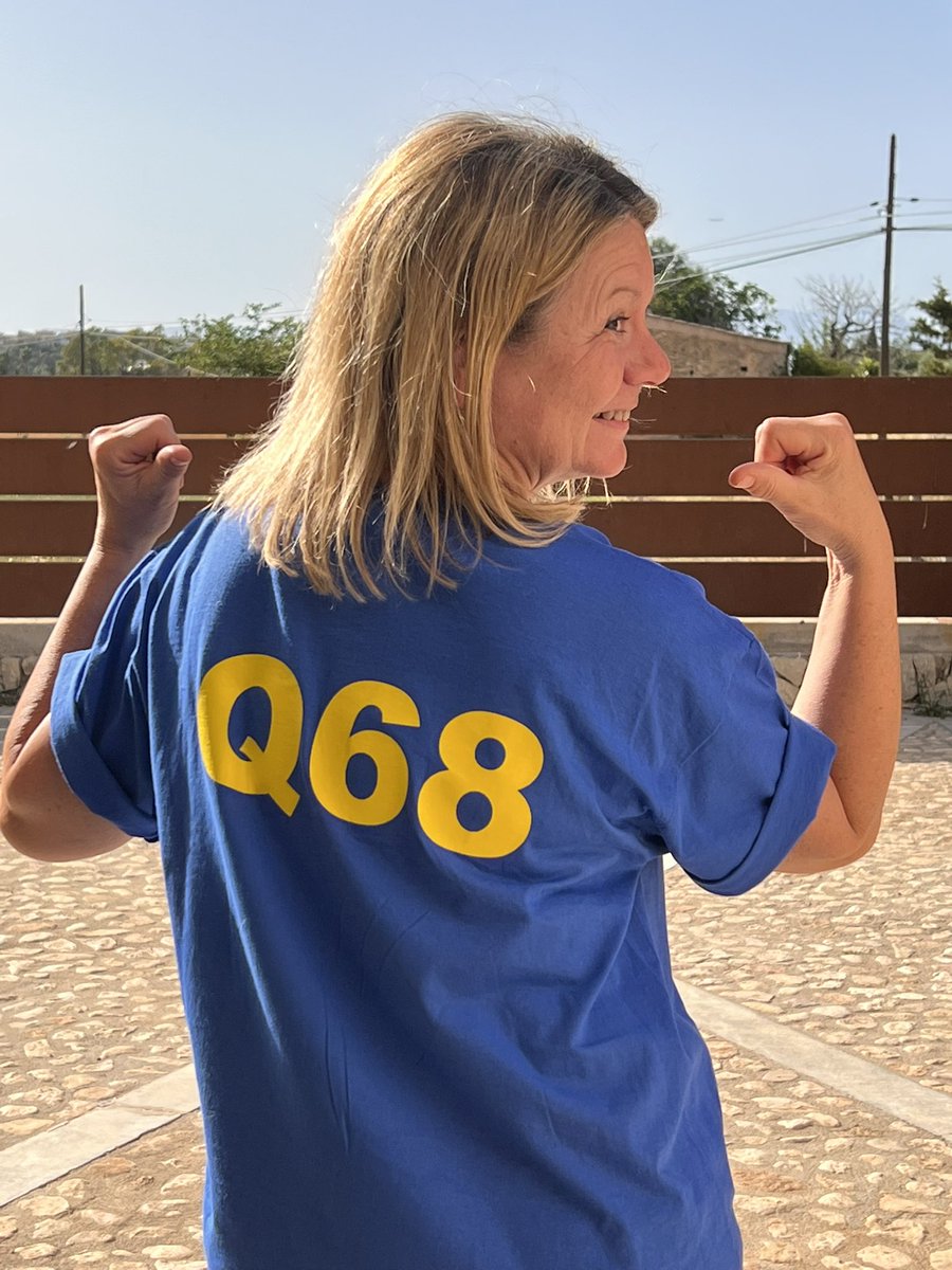 MNuriaRiera's tweet photo. Avui som #quintos68 #quintades #Montuïri #Q68 💙 https://t.co/OYc3ajOsFA