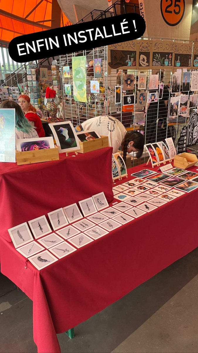 Minhs_Art's tweet photo. Trop content du rendu de notre stand à la #japanaddictz de #strasbourg !! https://t.co/M8rntQ918j