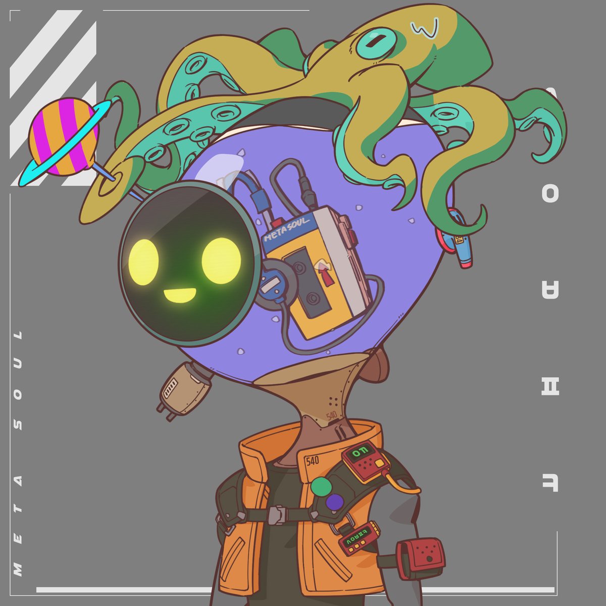 Floatboy22's tweet photo. Soul-bot starts traveling again.

#newNFTS #NFTs #metaverse #ETHNFTs https://t.co/sHJ7vpG1od