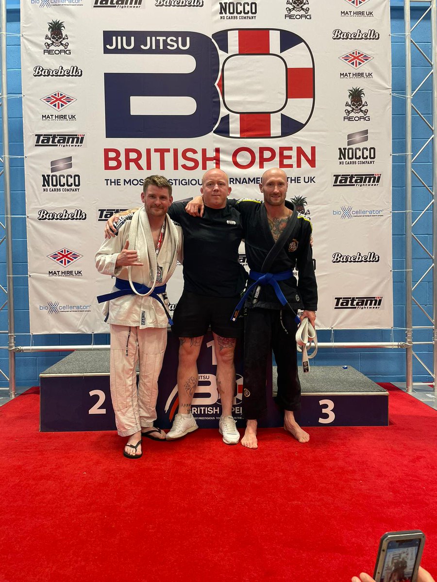 RogersJiujitsu's tweet photo. Great day for @KickButt81 at The British BJJ Open - silver in his category and then a promotion to blue belt 
🟦🟦🟦⬛🟦
#rogersjiujitsuacademy #teamrjja #brazilianjiujitsu https://t.co/oMgcmb8690