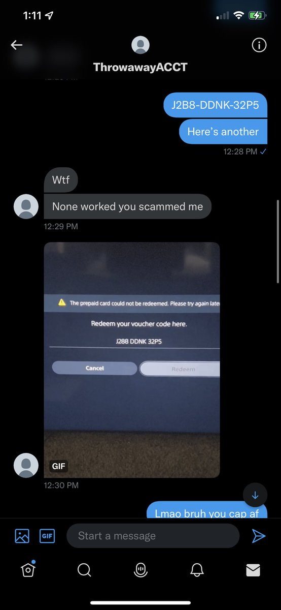 BetaCodesForAll's tweet image. Everyone watch out for @AGGTOWN_VET817 he put both codes in wrong by one letter and tried to say I’m a scammer. Stay away from him.