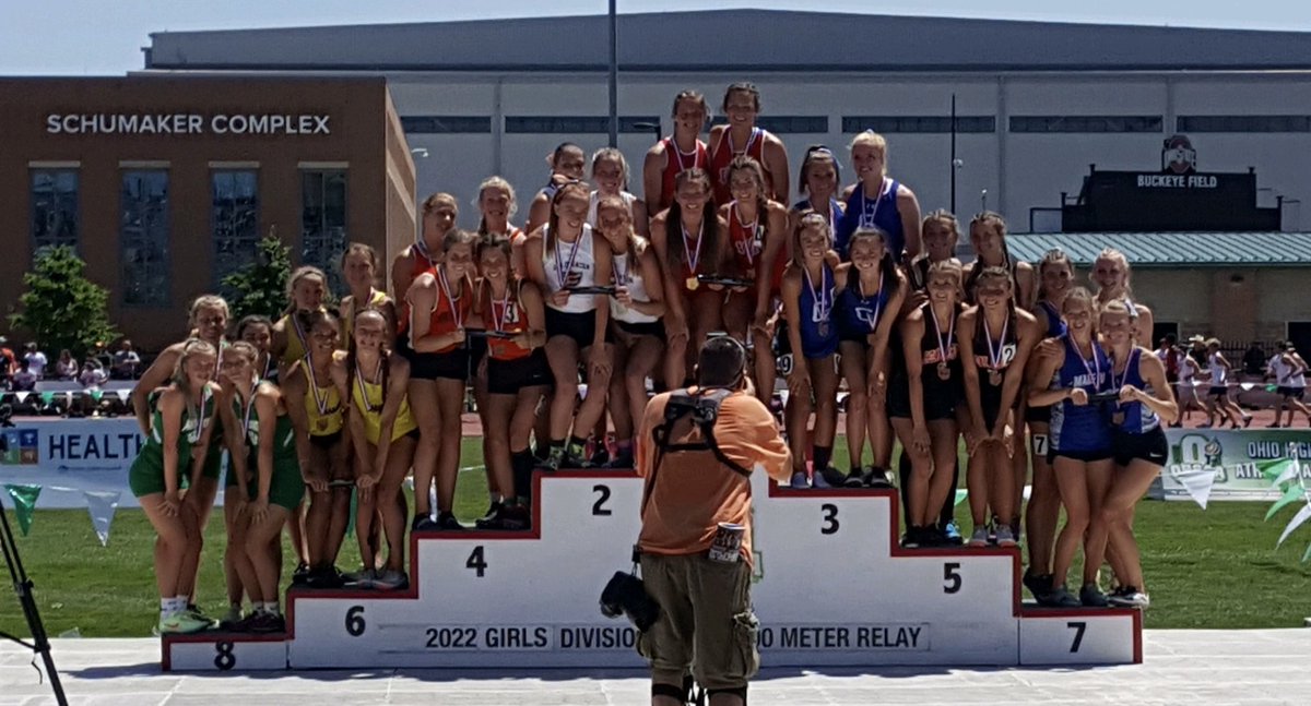 JessieMagoto's tweet photo. Minster’s 4x4 relay places 4th at state! https://t.co/kXsABSzfM3