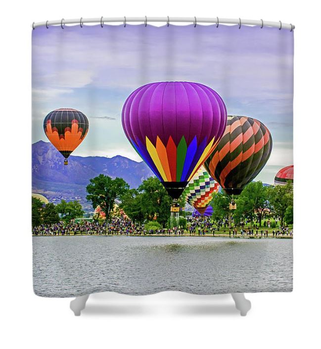 jbartelt's tweet photo. “Hot Air Balloons” Shower Curtain available from JB’s Fine Art IMAGING STUDIO:
https://t.co/mQDMD99VMf
#BuyIntoArt #FindArtThisSummer #transportation#adventure #aeronautical_ballooning #air_travel #aircraft #aloft #balloon #colorful #flight #fun #hot_air_balloons #john_bartelt https://t.co/JiDcvN0ijE
