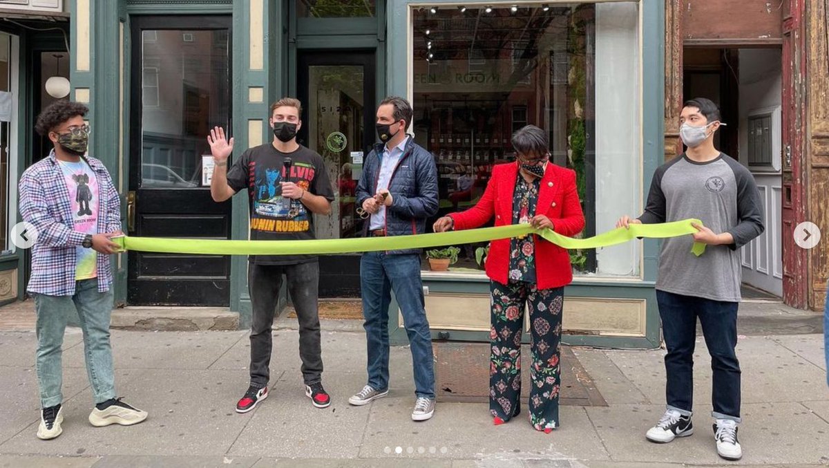 Our opening day for The Green Room - Jersey City 😍 <a href="/MayorFulop/">MayorFulop.com</a>