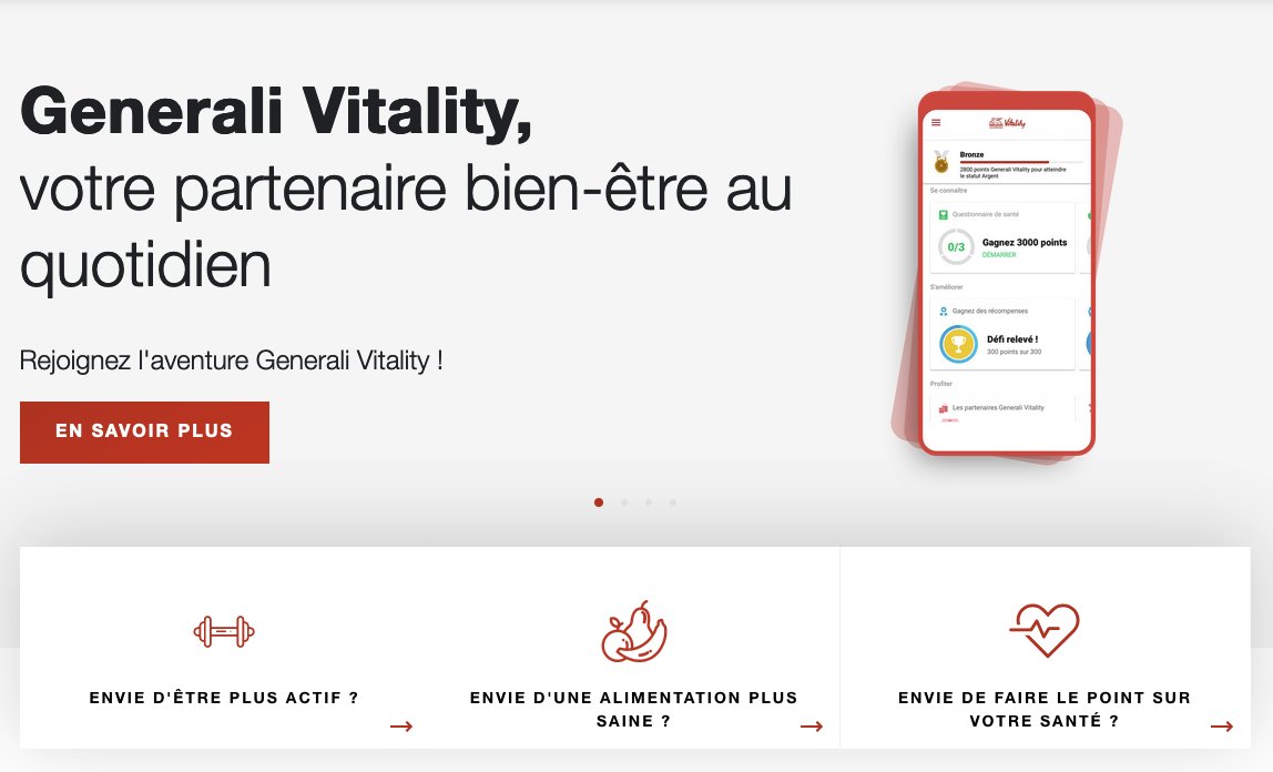 [Et si le sport rapportait ?]
⛹️‍♂️ Avec Generali Vitality, perdez des calories et augmentez votre pouvoir d'achat ! 😀 📈
📲 Découvrez l'application et les bienfaits ici :
generalivitality.com/fr/fr