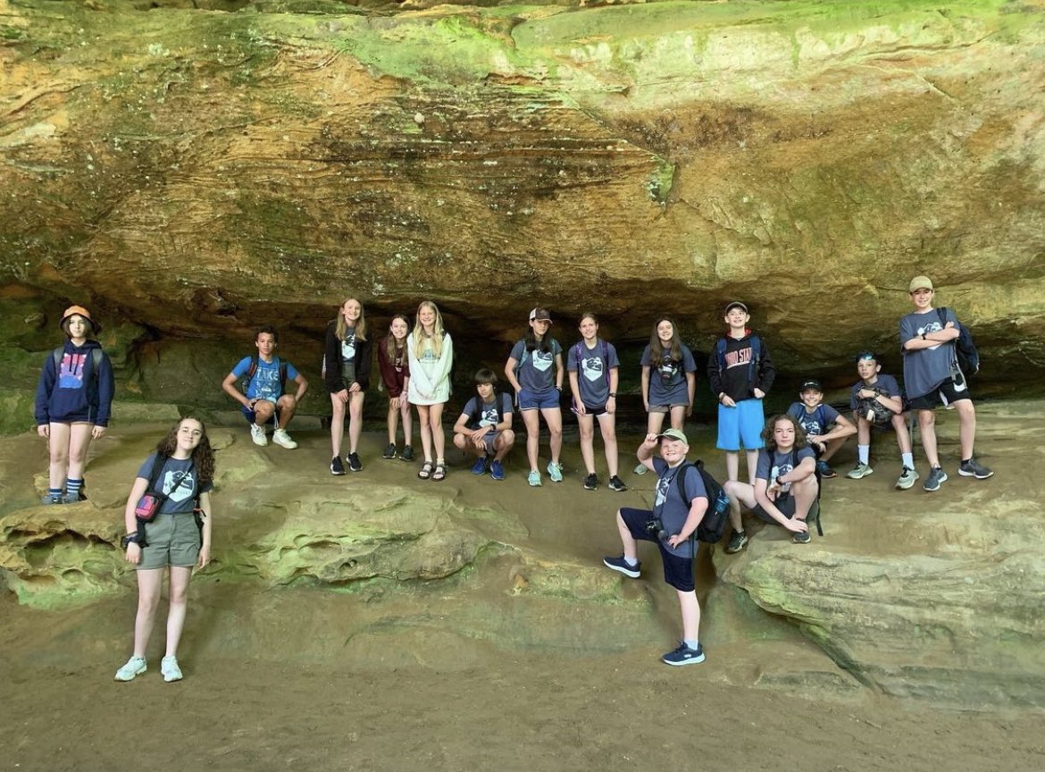 WFSI_1968's tweet photo. Our inaugural middle school Ohio Parks trip is off to a great start! Luke’s highlight: “Seeing the moon at John Glenn Astronomy Park. Like, actually looking at the craters.” #itsworthit https://t.co/jAJeOQvwPm