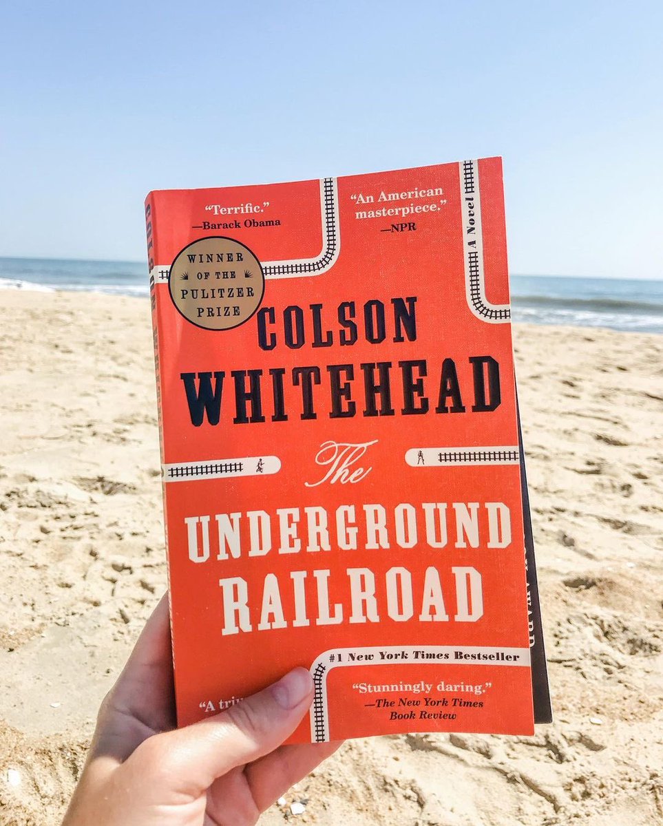 oprahsbookclub's tweet photo. “Every now and then a book comes along that reaches the marrow of your bones, settles in, and stays forever. This is one," said @Oprah of Colson Whitehead's "The Underground Railroad." Have you read this 2016 Book Club selection and Pulitzer Prize-winning novel? #ReadWithUs https://t.co/X7MsA0iQnD