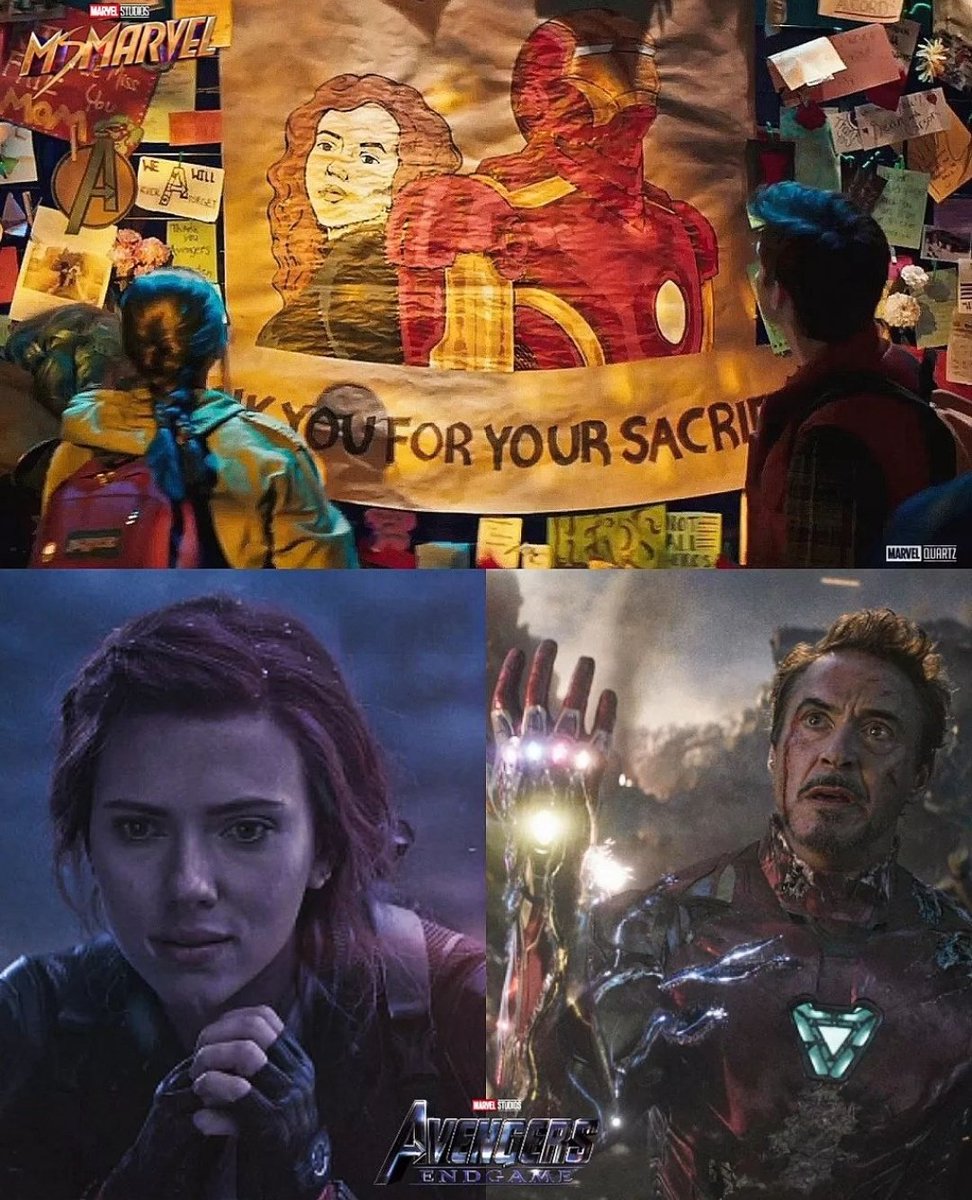 MarvelDato's tweet photo. El merecido homenaje a Natasha y Tony que veremos en #MsMarvel 💓 https://t.co/lJCaJ3D9f7
