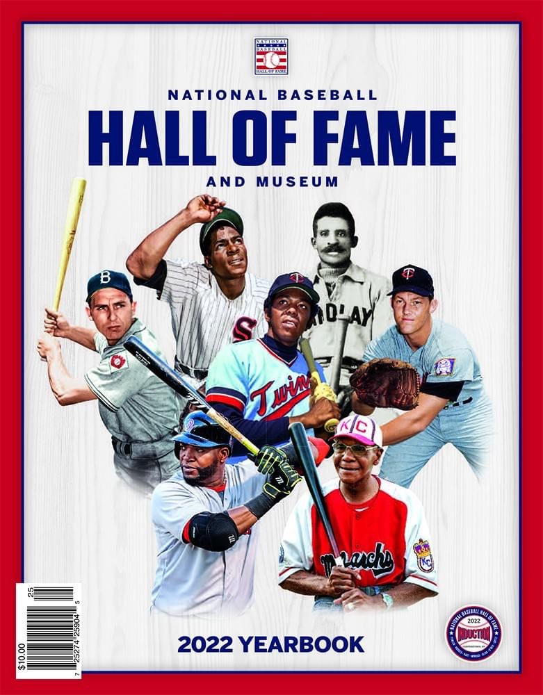 The 2022 hall of fame yearbook design! 
¡El diseño del anuario del salón de la fama 2022!