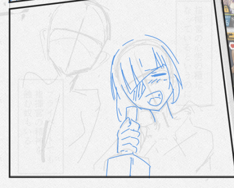 多分今回で一番面倒なコマ
そしてM16書いて無さ過ぎて描き方忘れた 