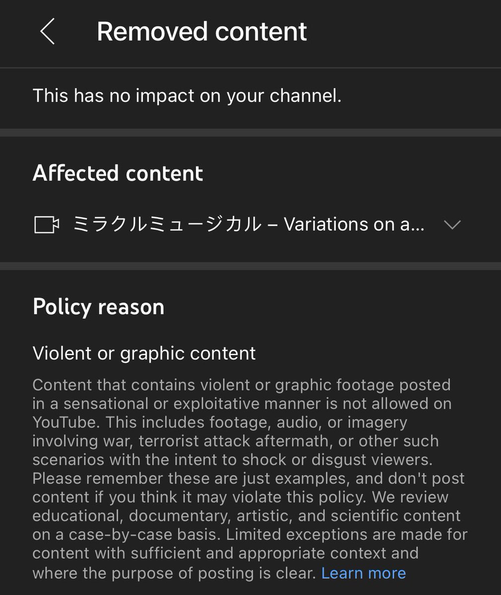 _H_II_'s tweet photo. "This has no impact on your channel" https://t.co/4cfvgjcTW0