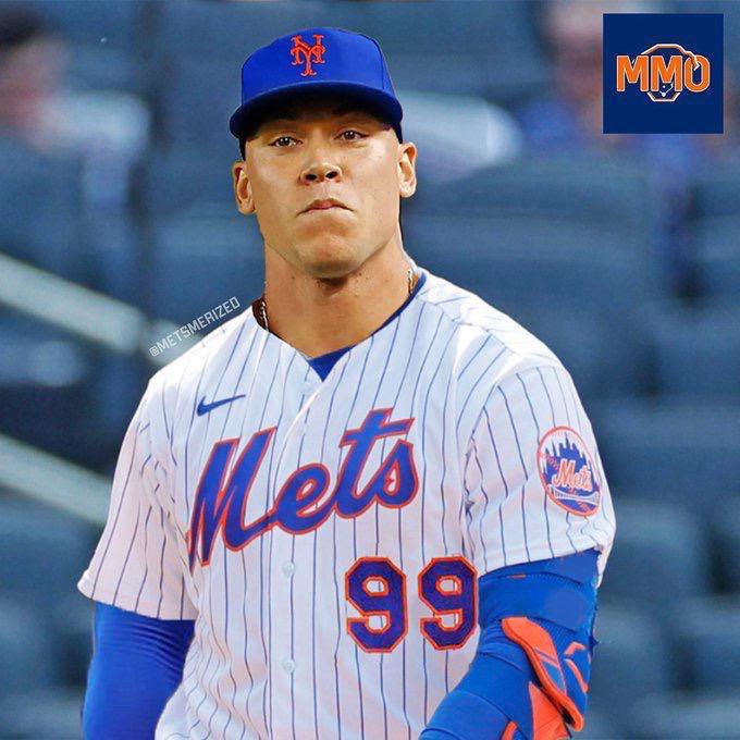 X 上的Marc Luino：「Aaron Judge gonna look so good in a Mets uniform after this  monster season he's having 🔥  / X