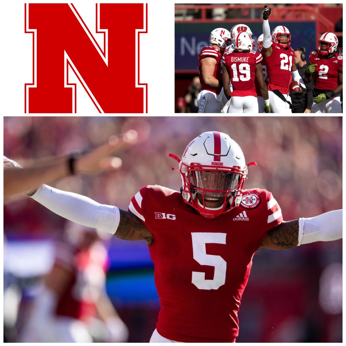 #AGTG WOW!!Extremely Humbled and Blessed after a great camp and convo with @daboot02 to EARN my first Division 1 Offer from THEE University of Nebraska!!!#GBR 
<a href="/BryanApplewhite/">Coach B Applewhite</a> <a href="/BillyEmbody/">Billy Embody</a>  <a href="/samspiegs/">Sam Spiegelman</a> <a href="/DemetricDWarren/">Demetric D. Warren</a> <a href="/KenAnioJr/">Ken Anio</a> <a href="/ReggieLeader1/">reginaldwilliams</a>