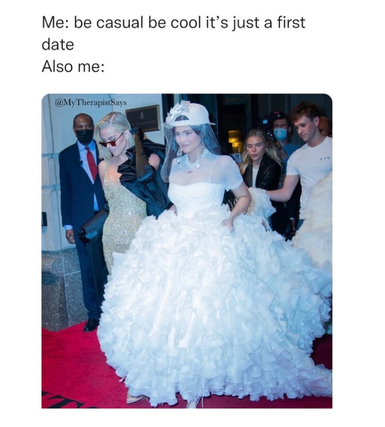 When over the top is in your blood 😂