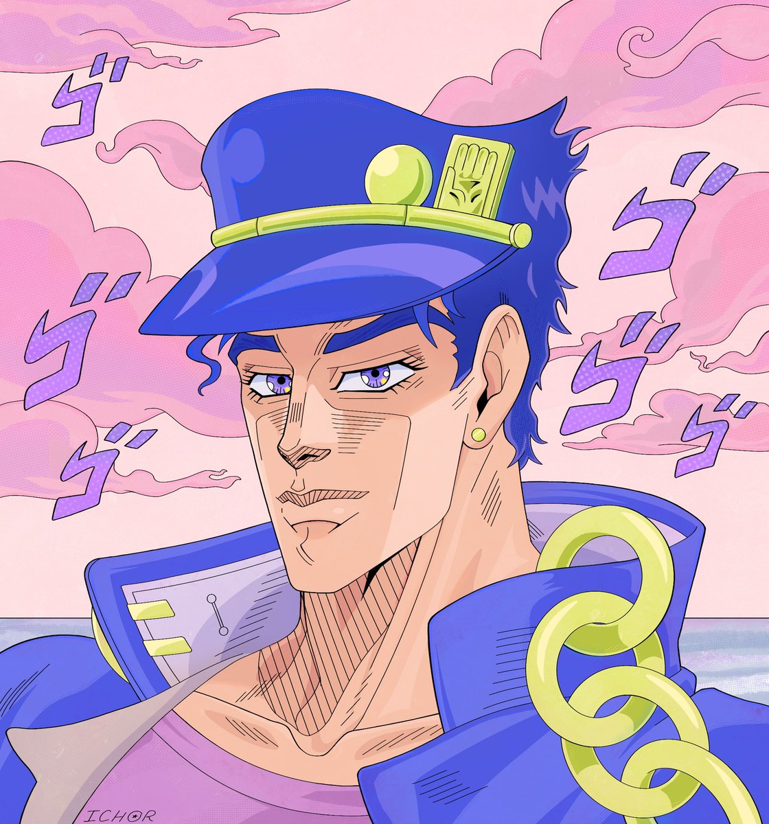 ichor_running's tweet photo. Colourful Jotaro which I’ve made for one of the winners of my mini contest in the vk community c: 💕

#jjba #jojo #stardustcrusaders #jotaro #kujo #jotarokujo #Джотаро https://t.co/UU8Yj37u9D