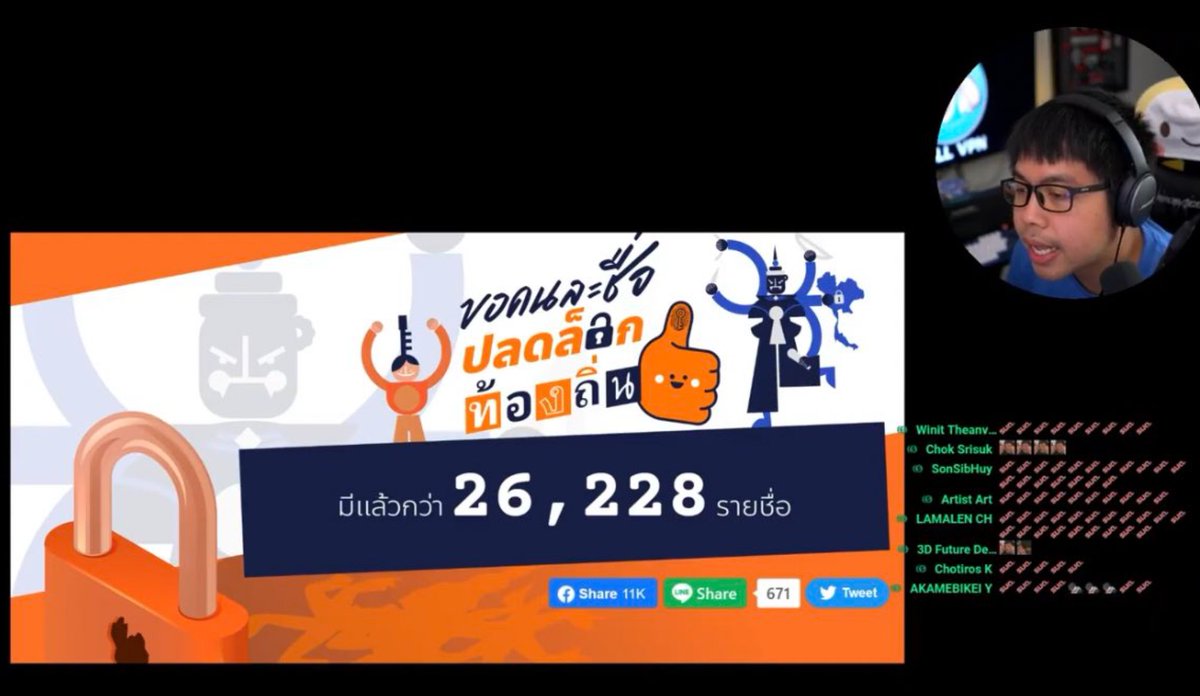 castby9arm's tweet image. ดันให้ลงชื่อเพื่อ ตจว. จะได้มีผู้ว่าจากการเลือกตั้ง อันนี้ไม่ใช้ change.org ที่ลงเฉยๆไม่ได้อะไร อันนี้คือครบห้าหมื่นชื่อ อ.ปิยบุตรได้ส่งเข้าสภาจริงๆเลยเว่ยทุกคน ในไลฟ์เราลงไปหกพันกว่า ขาดอีกหมื่นแปดดดด

progressivemovement.in.th/campaign-decen…