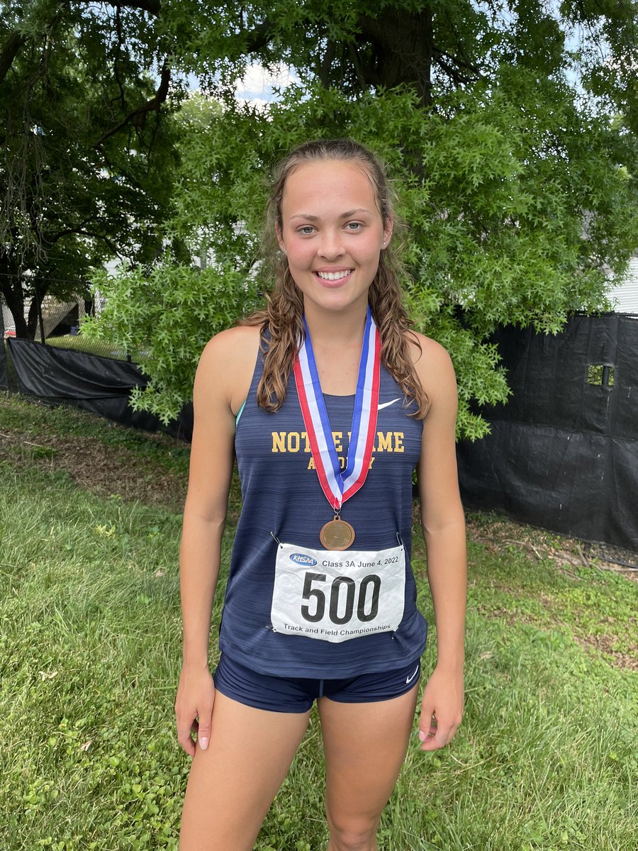 🚨New Track School Record🚨Senior, Natalie Bain, breaks the 28 year standing 400m record with a time of 58.30 and placed 5th at KHSAA 3A State Meet today! Way to go Natalie!!!