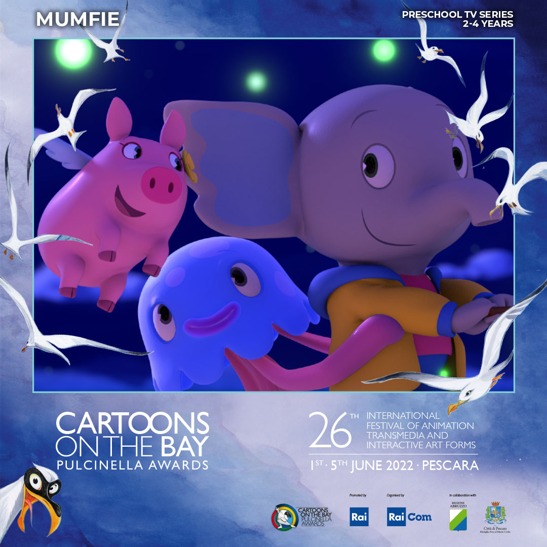 CartoonsBayRai's tweet photo. 💥 And the winners are 👏
🎬 Preschool TV Series👉#Mumfie
@AnimokaStudios
🎬 Upper Preschool TV Series👉 #FOODWIZARDS #RaiKids
🎬 Kids TV Series👉#Swop
#VikingFilm
🎬 New Adults👉#UnsungWomen
@zadigproduction
#cotb22 #cartoonsonthebay https://t.co/mwFeuwQQNY