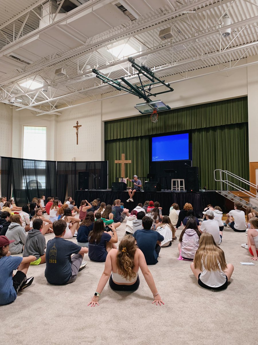 raleininger's tweet photo. 21 years ago, friends needled me into going to a “T4 retreat” &amp; my life has never been the same. 

today @davidleininger and I were invited to lead guy/girl’s sessions. pray for them to be radically changed this weekend, too. Jesus is real. He loves them &amp; wants them to know it. https://t.co/chTuZCDMYe