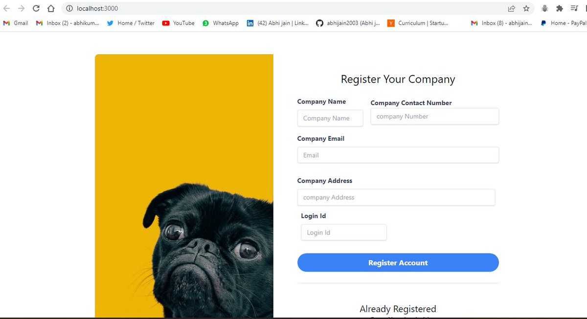 mainabhiihoon's tweet image. Day:1 Building a full stack website for handling business accounts. Today I added the sign-up/sign-in and forgot password feature.
#100DaysOfCode #Day1 #codingproject #webdevelopment