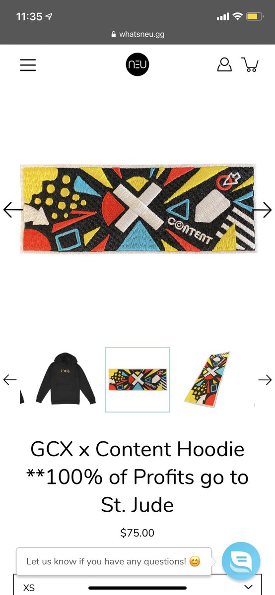 ContentMerch's tweet photo. THE GCX x CONTENT HOODIE IS LIVE!! 

All profits will be donated to St Jude! 

Content will also have a booth @GCXEvent where we will have some hoodies at there as well! 

Been working on this for months

https://t.co/2QitxaE6hr https://t.co/lZAXrhH5uG