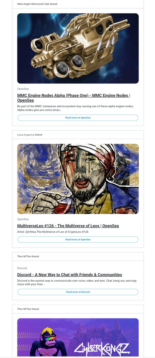 metaangelsmc's tweet photo. KABOOM!!!🧨🎆🔥
OpenSea has just listed #MMC #1 on their daily newsletter going out to all #NFTCommunity and #NFTartists to promote the hottest new #NFTs
VISIT https://t.co/uo4rTlc184 to get your #nodes while they are available!
Node Nfts pay you while in your possesion! https://t.co/xhnGlF5JTc