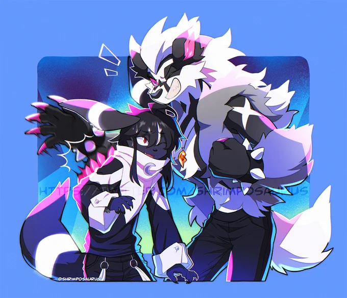 👊'You've got this!'👊
Reward for terrific @TuroKnight feat. Izel the Obstagoon giving Mango the Umbreon a bit of encouragement before he performs. Thanks so much again! 
