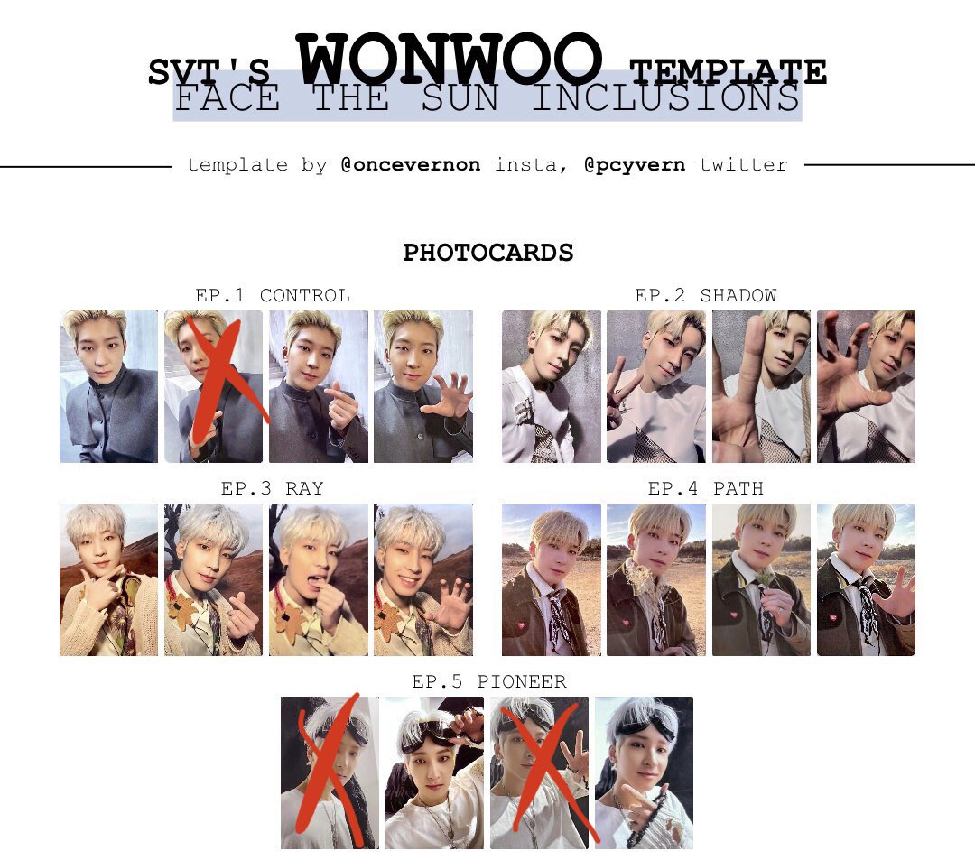 whohoozi's tweet photo. [WTT] SEVENTEEN FACE THE SUN

Have : 1st pic
Want : 2nd, 3rd pic (unmarked)

I am okay with cross trading 🥹
Pls DM me if you would like to trade!! 
#pasarseventeen https://t.co/EDLi7DNtMH